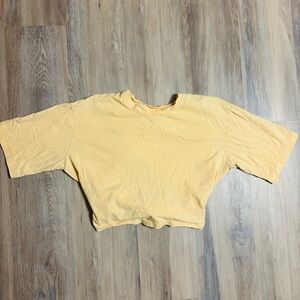 Universal Thread Peach Cross Back 100% Cotton Tee size small